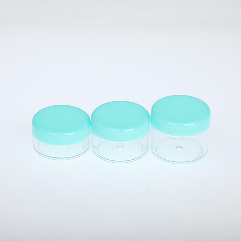 

Портативный набор диспенсеров для ухода за кожей: Косметический флакон и баночка для крема с крышкой