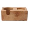 Wooden Coffee Protafilter Stand Holder Coffee Tamper Holder Stand Tamping Station