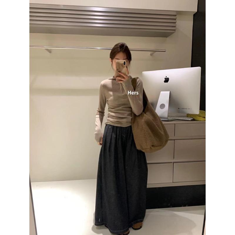 

Вязаный свитер с капюшоном на молнии до середины для женской осени и зимы, свитер с длинными рукавами, высококачественный верх облегающего кроя One size [recommended 80-60kg]