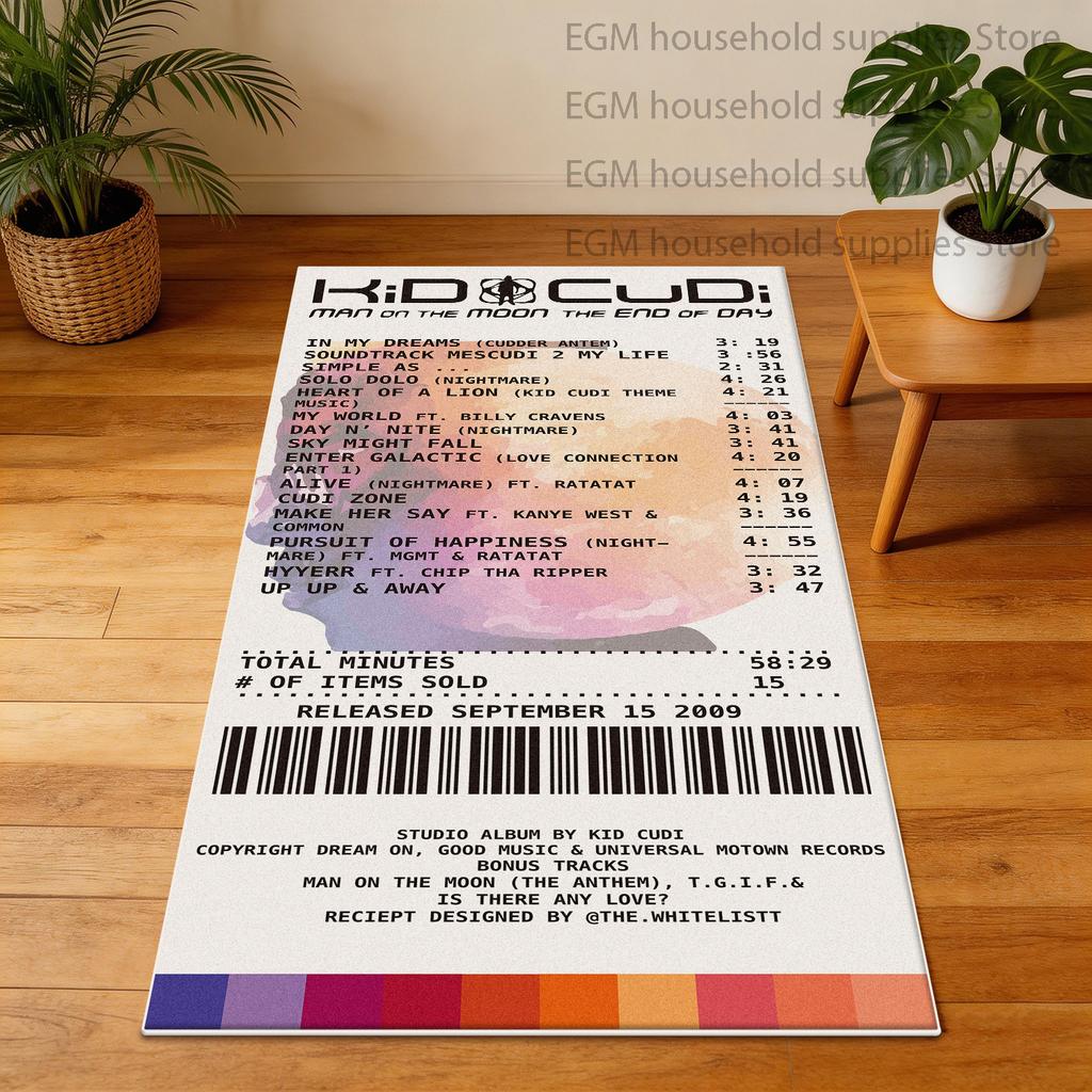 Modern Album Rug Art Design Home Decoration Soft Floor Mat Easy Cleaning Living Room Non-slip Customizable Carpets Bedside