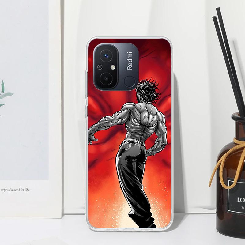 Baki the Grappler Original Anime Phone Case For Xiaomi Redmi 14C 13 13C 12 12C 10 10A 10C 9 9A 9C 9T 8 8A 7 7A 6A 6 Pro K80 K70