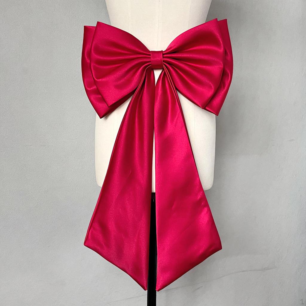 Bowknot Removable Satin Decoration for Gift