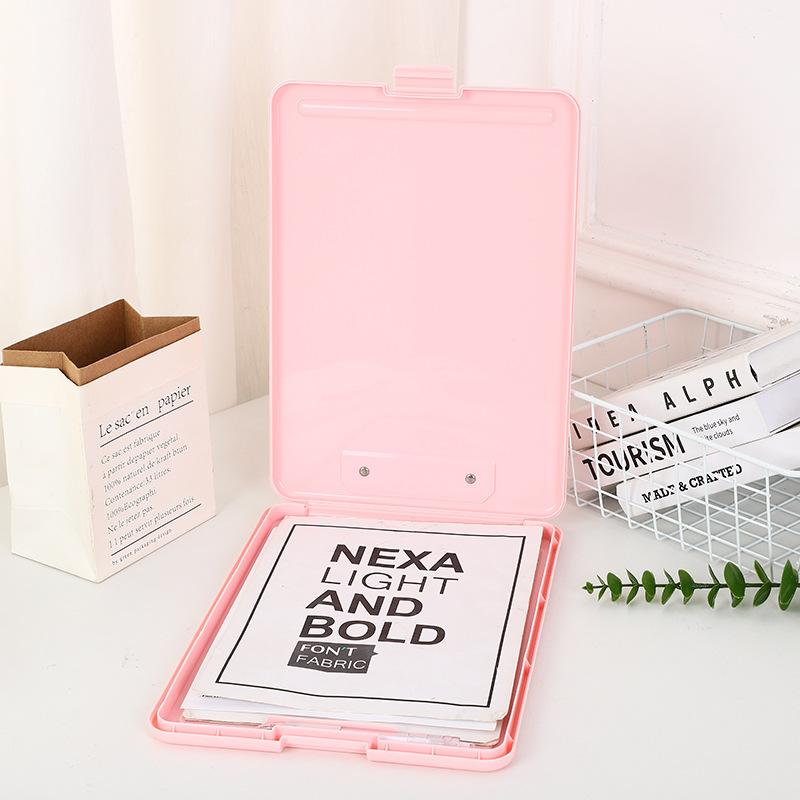 A4 Student-Specific Folder: the Ultimate Clipboard-Style Exam Paper Organizer, High-Capacity Document Binder