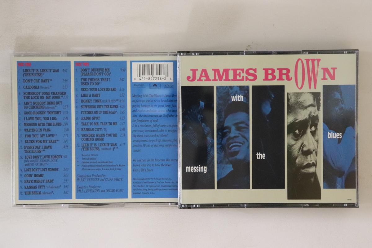 

CD JAMES BROWN - Messing With The Blues 8472582 POLYDOR 1990 US Soul/Funk Used