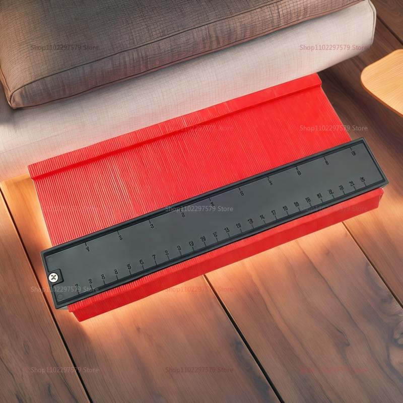 Profile Contour Gauge Line Copier Ruler for Woodworking Tiling Construction Ceramic Cutting Template Measuring Tool