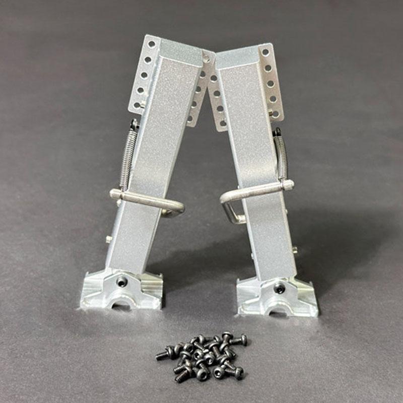 1:14th Scale RC Truck 2pcs Metal Simulation Support Leg for SCANIA Tamiya 770S R620 for VOLVO ACTROS AROCS Model Car DIY Parts