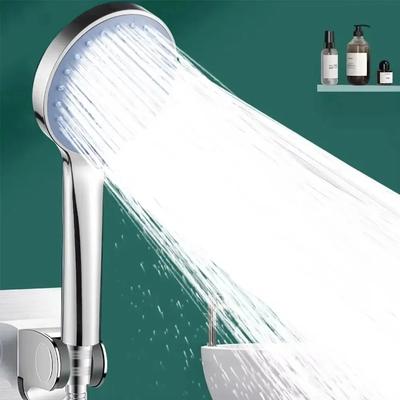 Pacchetto Doccetta a Pressione per Bagno Accessori Ugello Doccia Grande Erogazione Acqua 5 Modelli Adattamento Universale Risparmio Acqua