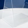 3D Bouquet Packaging Basket Transparent Acrylic Portable Flower Box Suitable for Weddings Birthdays Parties Valentine's Day Flower Gift Baskets