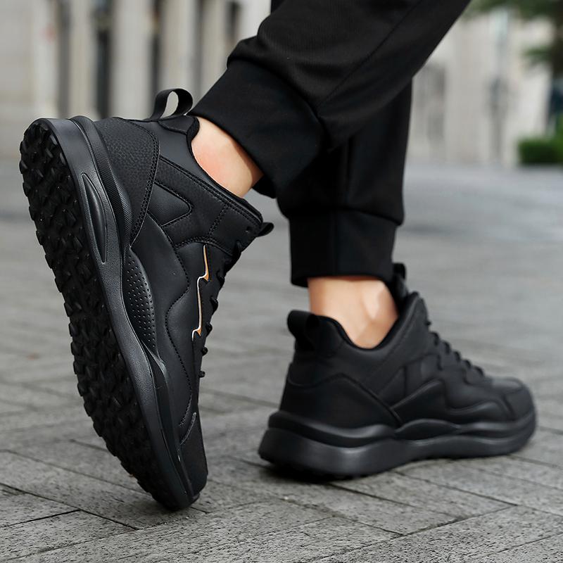 Весна/Осень Мужская Водонепроницаемая Уличная Нескользящая Износостойкая Спортивная Обувь — фото 11