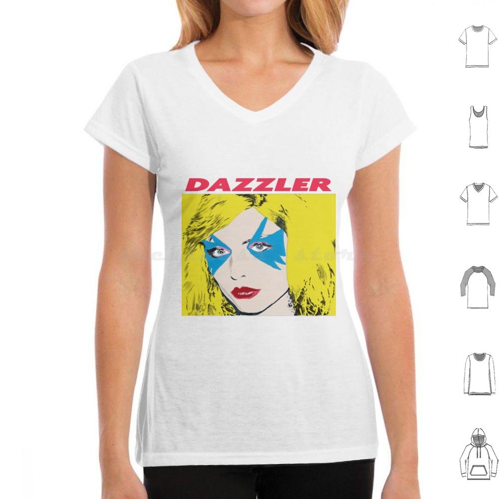 Dazzler T Shirt Big Size 100 Cotton Superhero Pop Star Star Album Cover Mash Up Pulp2pixel Mutant Dazzler X Men 1980 S