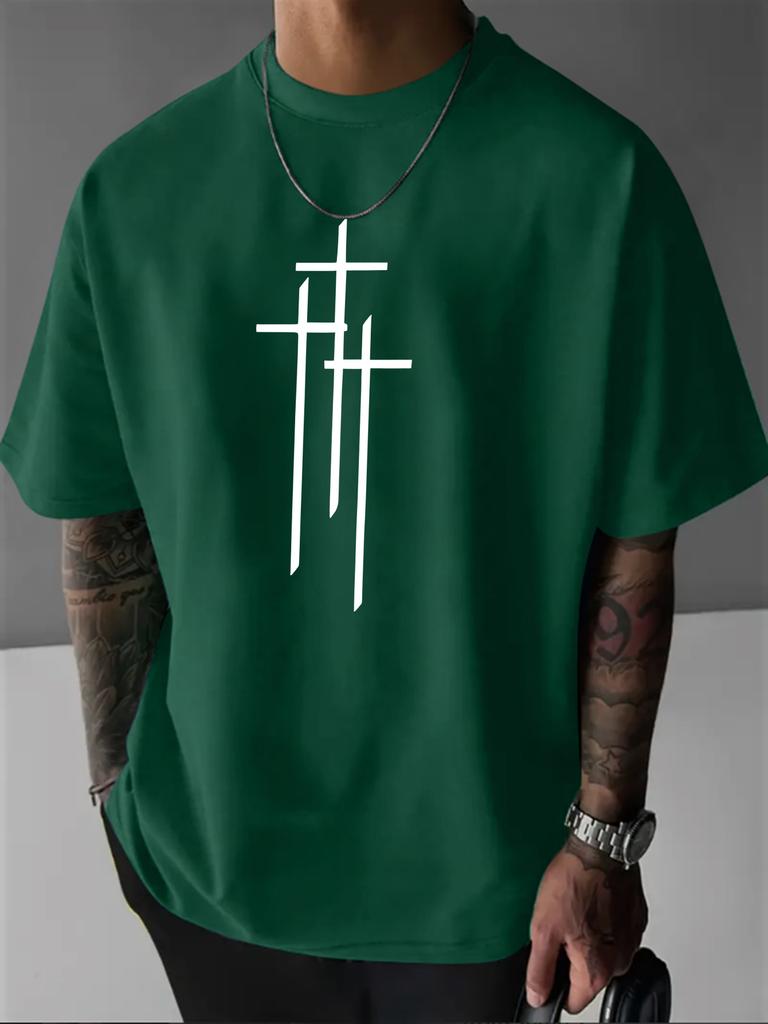 2025 Summer New Mens Tshirt Casual fashionable simple pattern printed outdoor street mens Tshirt