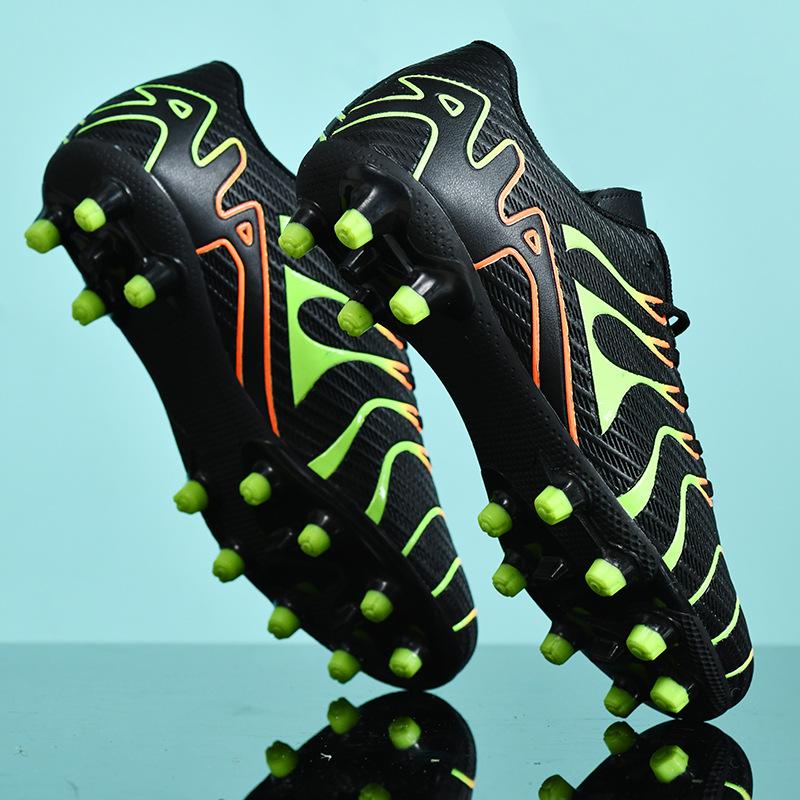 

Assassin Soccer Shoes Boys Teens Kids Shattered Nails Adult Game Training Sneakers 33