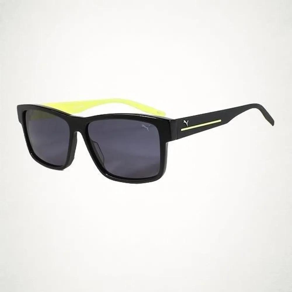 

Puma Sunglasses PU0267S 001 Square Acetate Men s Women s 1455138 PU0267S 001_C [58]