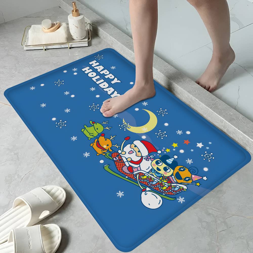 Classic T-Tamagotchi Cute Floor Mat Nordic Style Home Doormat Bathroom-Toilet Mats Bedroom Hotel Decor Mat