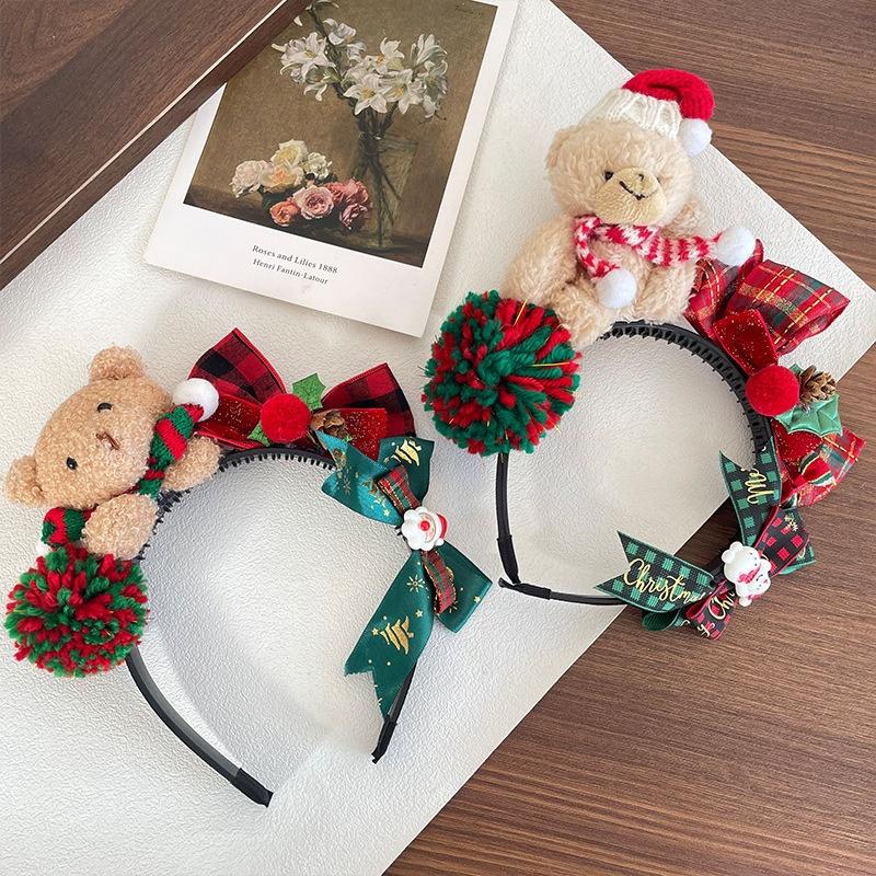 1Pc Reindeer Antlers Headband Christmas And Easter Party Headbands Deer Antlers Headband With Bells Cute Reindeer Ears Headband