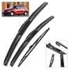 Limpador Dianteiro e Traseiro Para Chrysler PT Cruiser 2000-2010 2001 2002 2003 Lâminas Limpadoras Dianteiras e Traseiras Para-brisa 21"+20"+16"