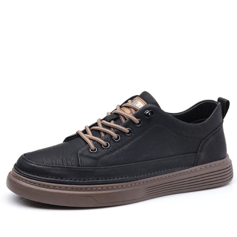 

Модные мужские мокасины ручной работы из натуральной кожи, повседневная обувь для мужчин, кроссовки на плоской подошве, мужская весенняя обувь, туфли на одной педали 44 чёрный