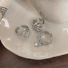 Elegant Star and Moon Open Ring for Women - High-End, Niche Design, Perfect for Index Finger