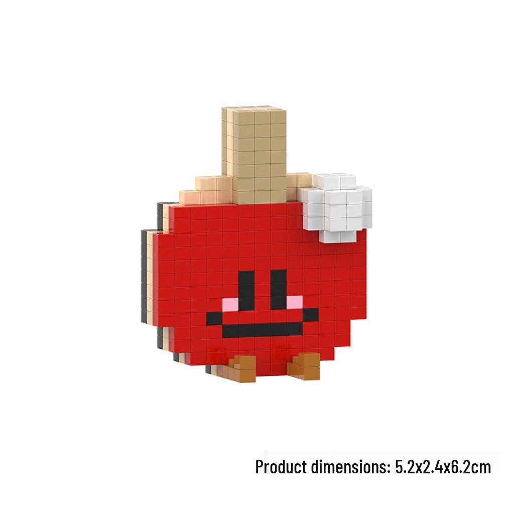 

Орнамент Ракетка для пинг-понга Панда - Совместим с игрушечными блоками Лего