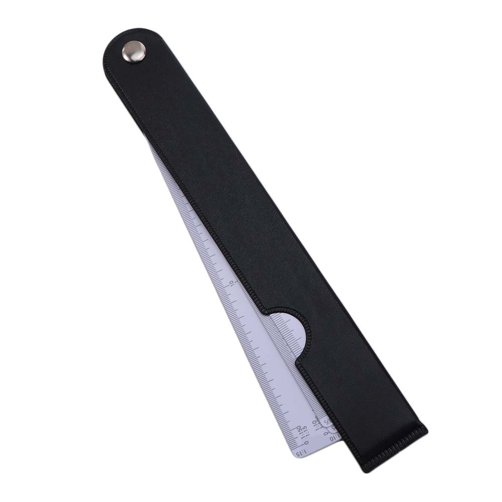 Multifunctional Foldable Rulers 5 Blades Scale Ruler Fan Shape Scale Ruler School Supplies