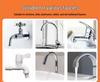 304 Stainless Steel Transparent Faucet Water Purifier with Ultrafiltration and Ceramic Descaler for Direct Drinking.