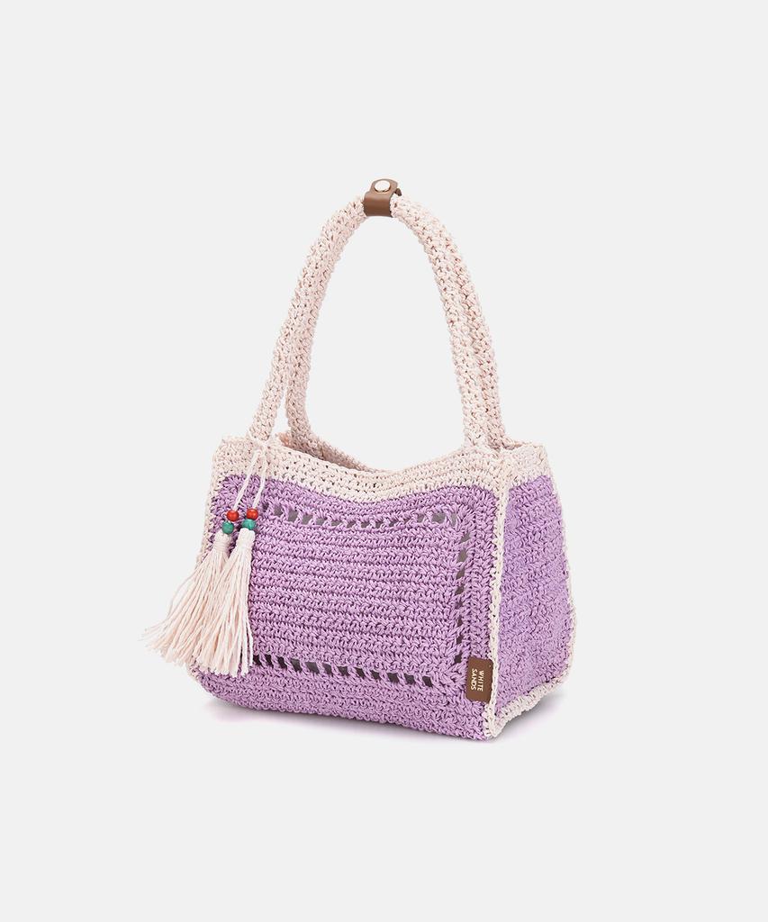 White Sands Tassel Crochet Tote Bag Tressa (4 Colors)
