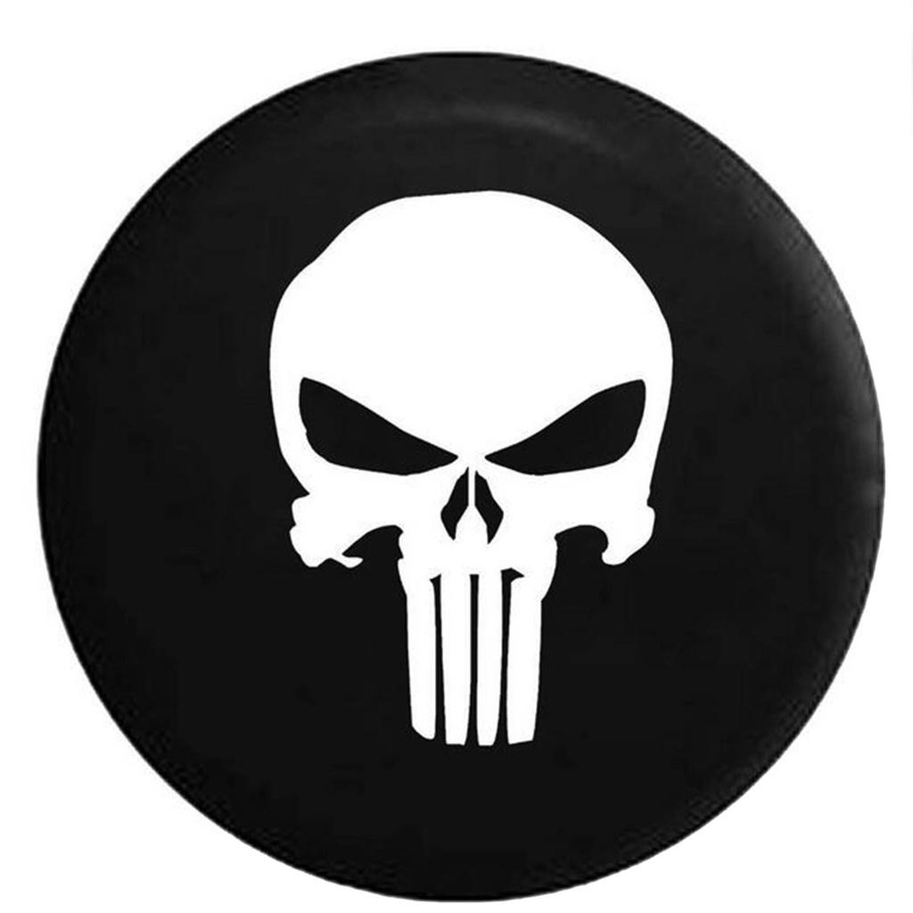 Wheel Skull Spare Tire Tyre Case Cover 3233" Protector For Cau Wrangler