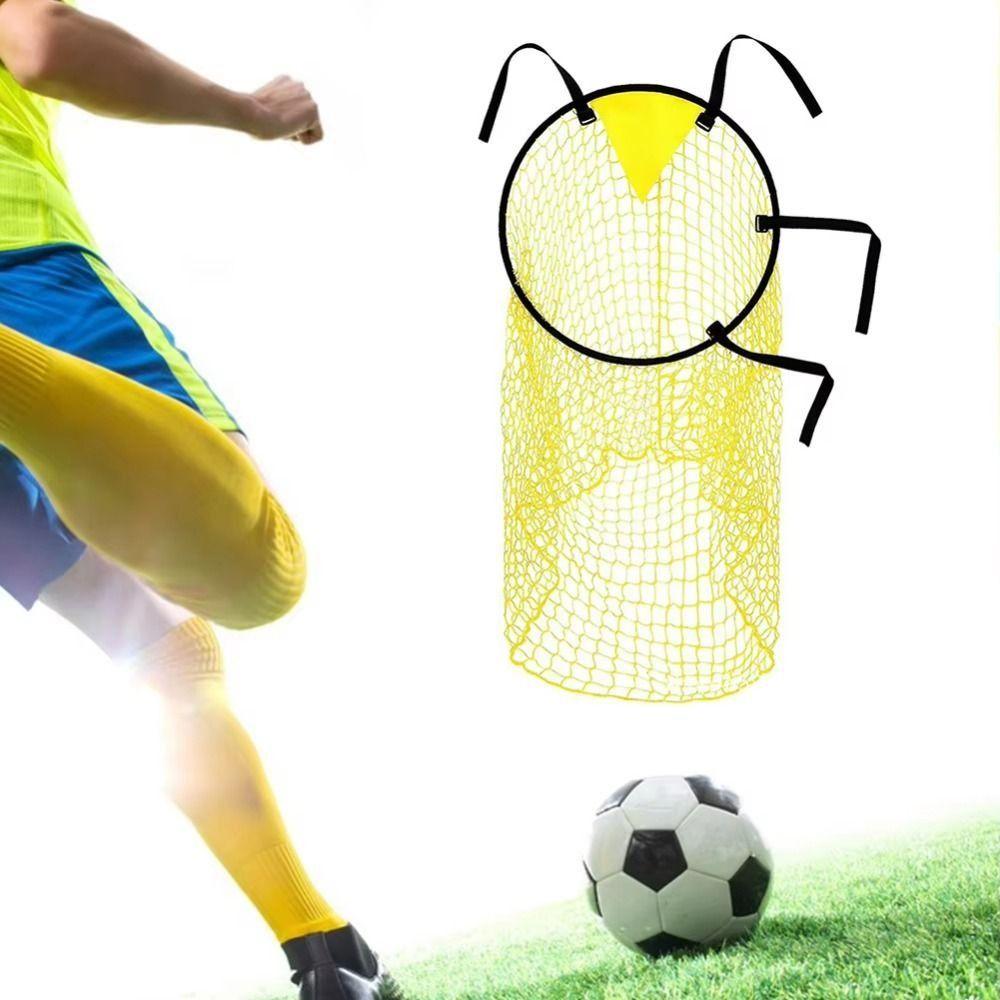 Quality Mesh Soccer Ball Net Foldable Football Shooting Goal Net  Outdoor