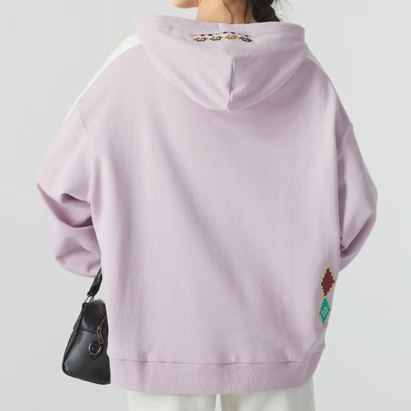 Puma New Year Color Block Running Fitness Training Hoodie Women hoodies Purple 627269-60