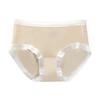 Women S Mid Waist Breathable Antibacterial Triangle Underwear Summer Thin Ice Silk Cotton Crotch Underwear