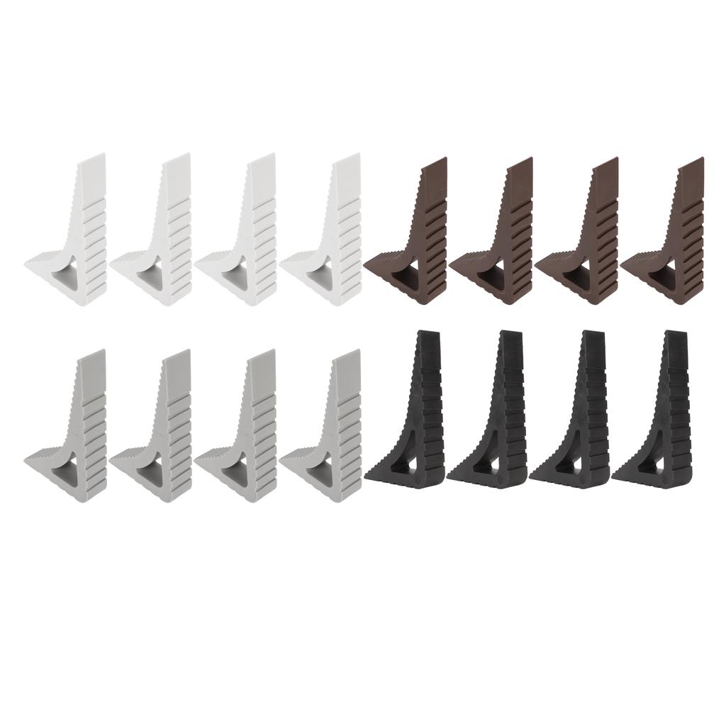4pcs Door Handle Stopper Multipurpose Prevents Collision  Thickened Door Wedge Stopper for Doo