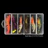 Lead Weighted Shrimp Lure Soft Bait Noctilucent Prawn Artificial Bait for Snakehead Black Fish
