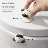 Cartoon Toilet Seat Lifter: Creative Anti-Stain Handle for Easy Bathroom Lid Opening