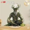 2D Flat Rotating Acrylic Desktop Decor Forest Goddess Design Table Figurine Meditation Goddess Home/Office Decoration Perfect Gi