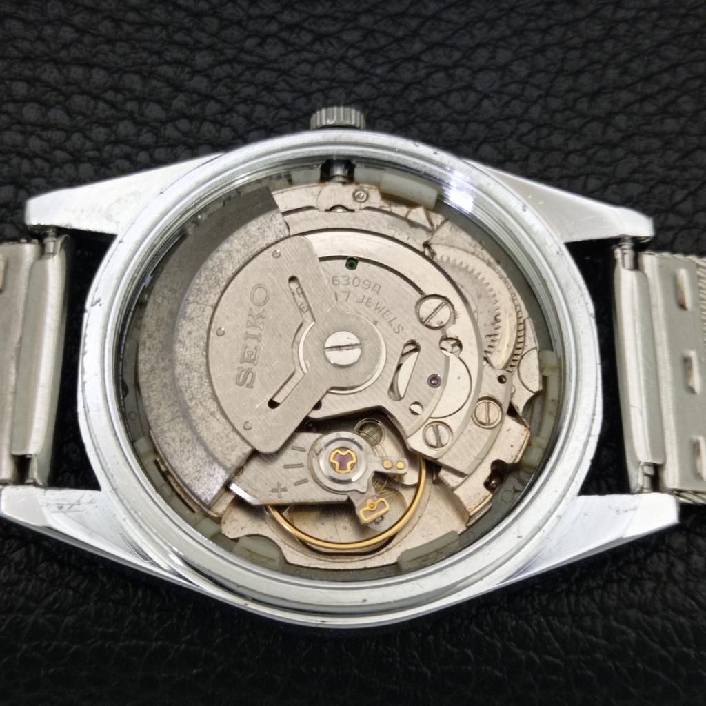 VINTAGE SEIKO 5 AUTOMATIC REFURBISHED JAPAN MENS WHITE DIAL WATCH A444273-1