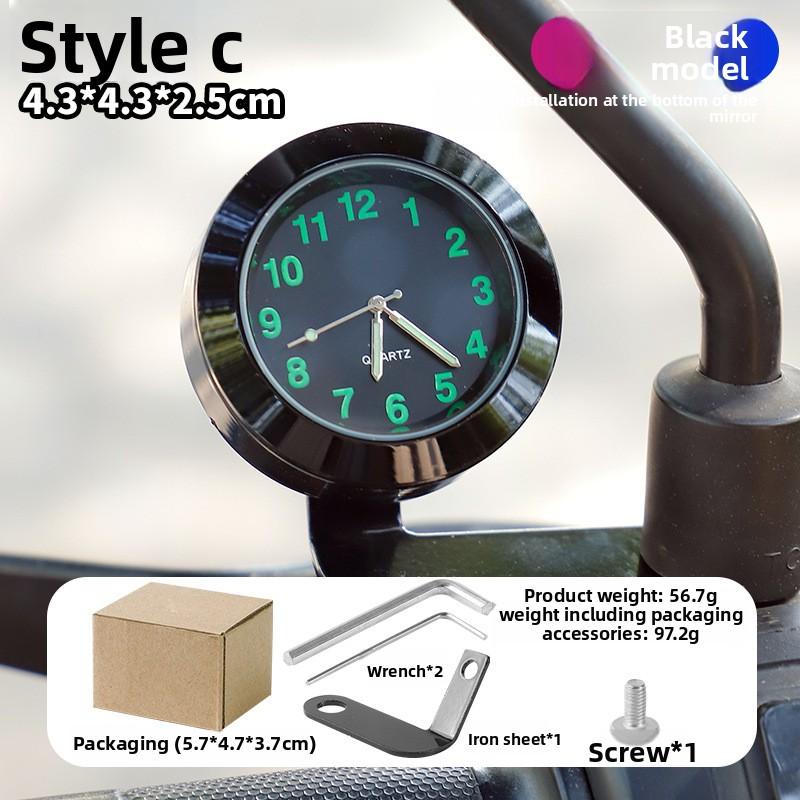 Motorrad Auto Zeituhr Wasserdicht Fahrplan Mountainbike Elektrofahrzeug Fahrrad Thermometer Elektronische Uhr Anzeige