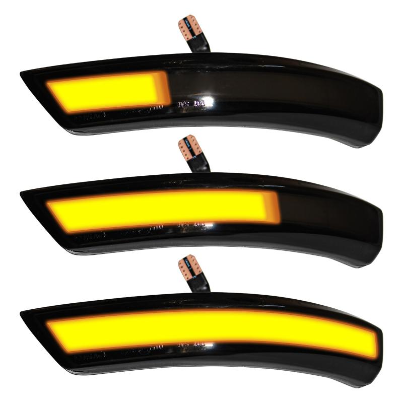 Water Blink Dynamic Flowing Side Mirror LED Turn Signal Light For Ford Focus 2 MK2 Focus 3 MK3 3.5 For Mondeo MK4 EU