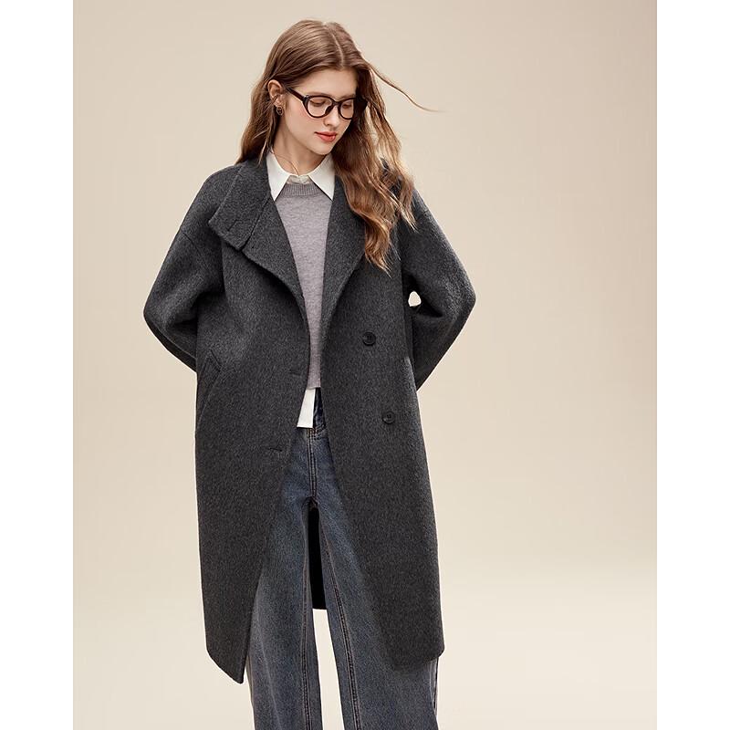 Betu Women's 2025 Winter 100% Merino Wool Coat