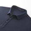 Men's Wool Blend Long Sleeve Polo Shirt