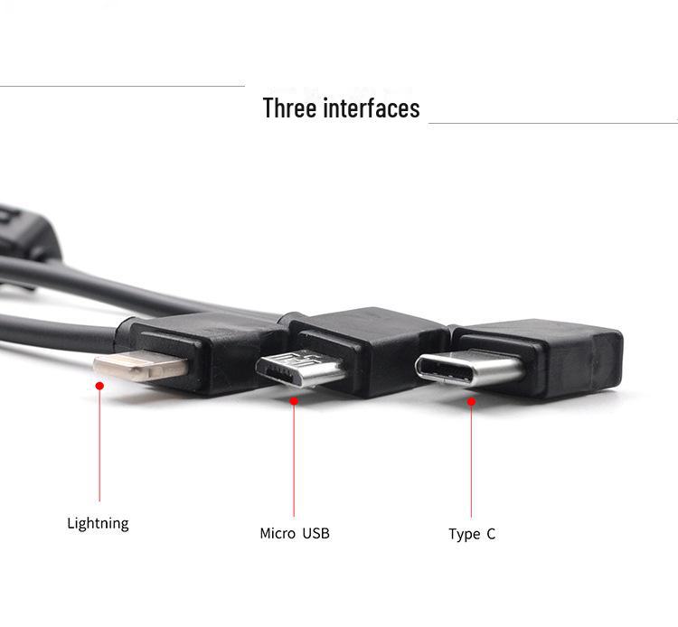 DJI Pro Air Remote Adapter: Forward/Reverse USB Data Cable (Universal)