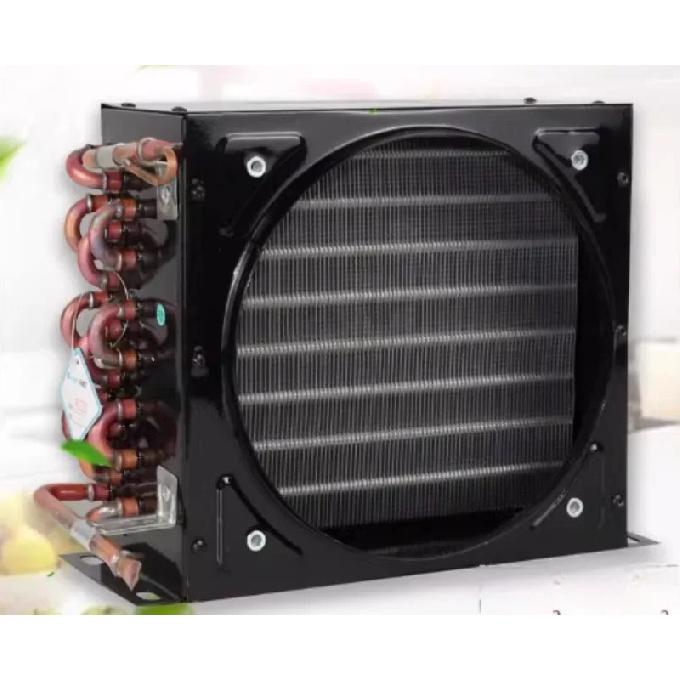 Freezer Refrigerator Condenser Copper Tube Aluminum Fin Air-cooled Water-cooled Cold Storage Unit 1/2HP FNA 1.0/4.4