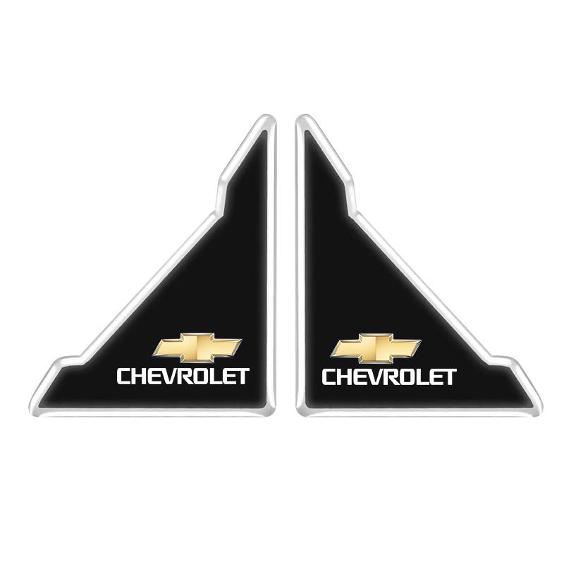 2 ks Chrániče rohů dveří auta Samolepky Dekorace Pro Chevrolet Spark Captiva Cruze Tracker Orlando Trax Epica Nubira Malibu SS
