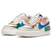 Nike  Air Force 1 Shadow Sail Signal Blue Green Women Sneakers White Green-Noise Cream CI0919-109