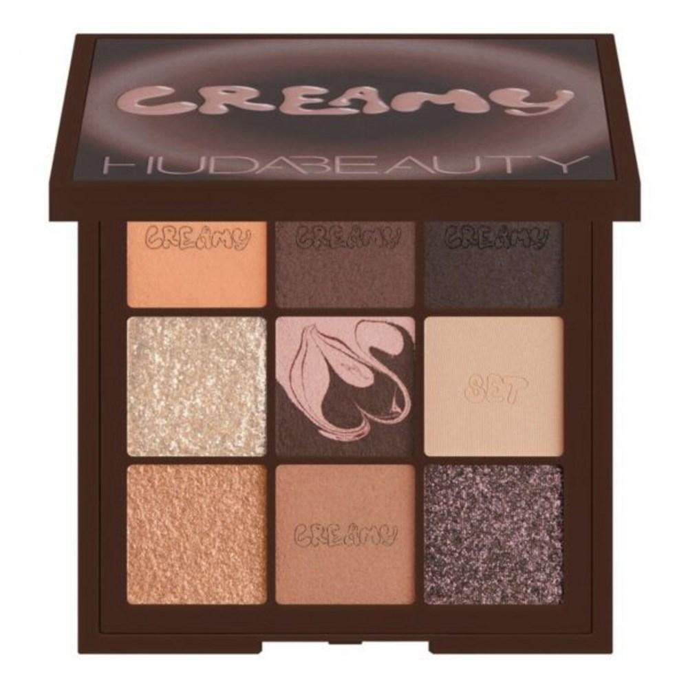 

Палитра теней для век HUDA BEAUTY Creamy Obsessions 210933, нейтральный коричневый