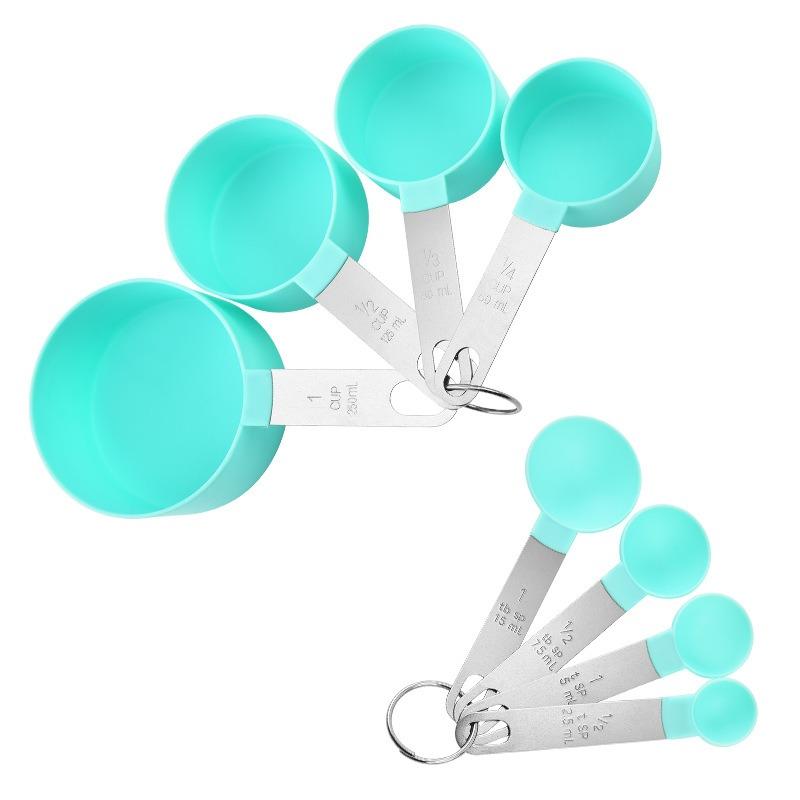 Stainless Steel Measuring Spoon Gram Scoop Set Kitchen Gram Scale Measuring Baking Household Spoon Measuring Cup
