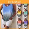 Chic Women Sleeveless Gradient Vest Tank Top With Lightweight Comfort And Style