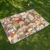 Little Adventurer Picnic Mat Moisture-proof Mat Picnic Cartoon Outing Puppy Spring Outing Portable Waterproof Insulated Lawn Mat