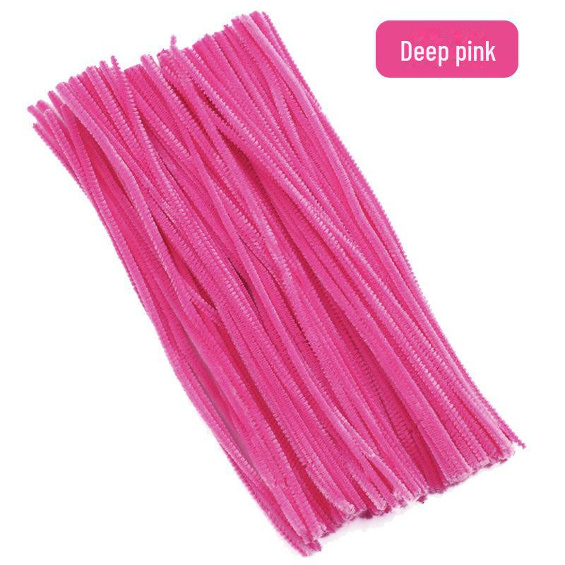 DIY Wool Twist Stick for Kindergarten Art - Educational Handmade Plush Craft for Kids