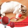 Interactive Cat Toy Ball  for Indoor Cat,Agile Moving Cat Ball,Automatic Kitten Toy for Bored Indoor Adult Cats,Motion Activated