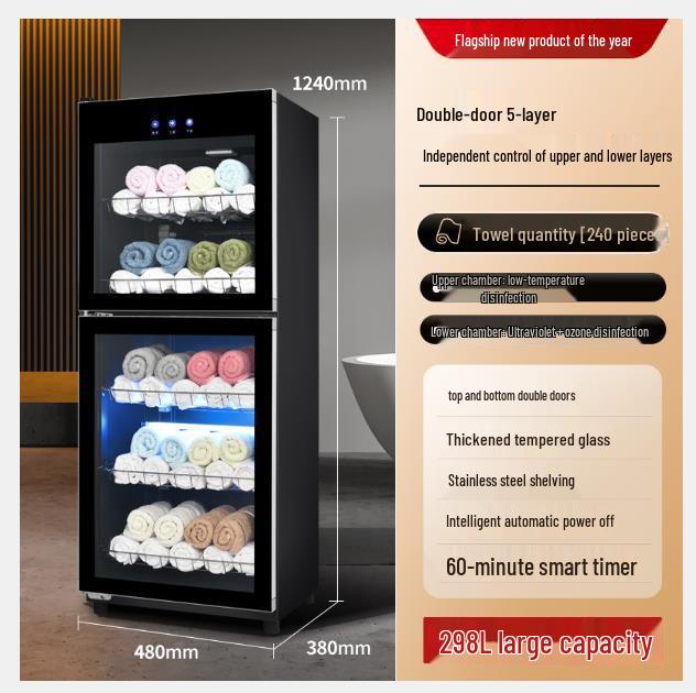 Single Door UV Sterilization Cabinet for Barber Shops and Salons